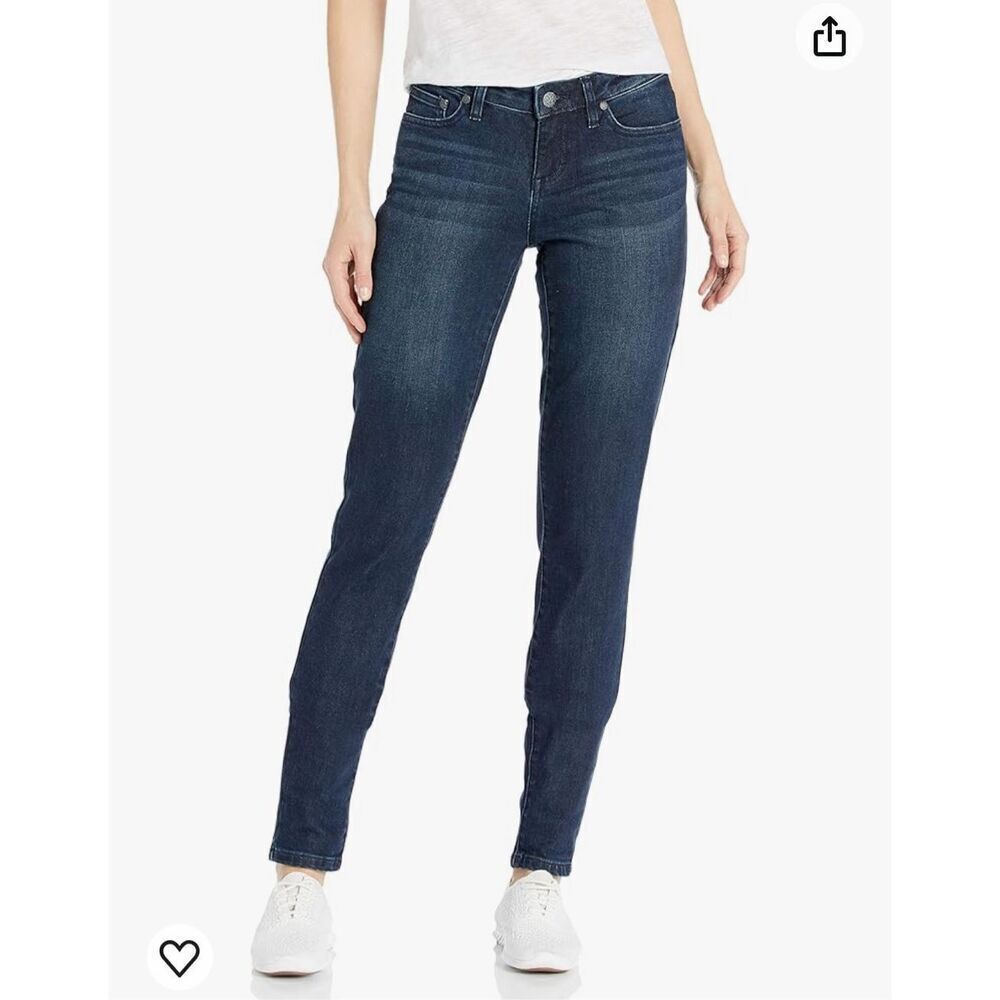 PrAna London Jean in Dark Indigo Skinny Regular‎ Inseam Size 10/30